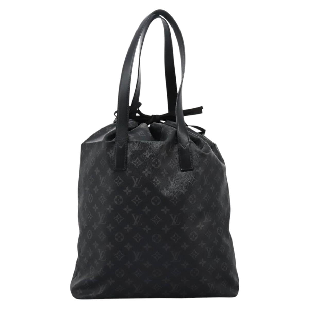 Louis Vuitton Eclipse, Grey, Canvas, tote