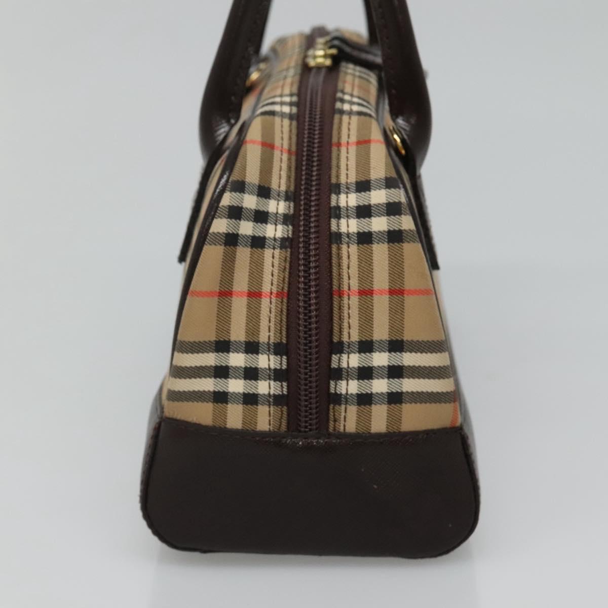 Burberry Nova Check, Beige, Canvas, handbag