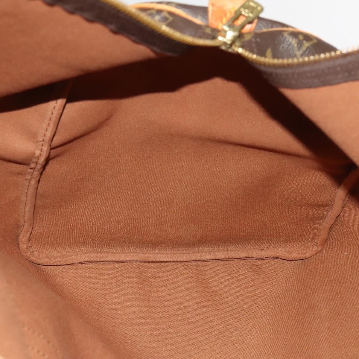 Louis Vuitton Keepall 55, Brown, Canvas, travel