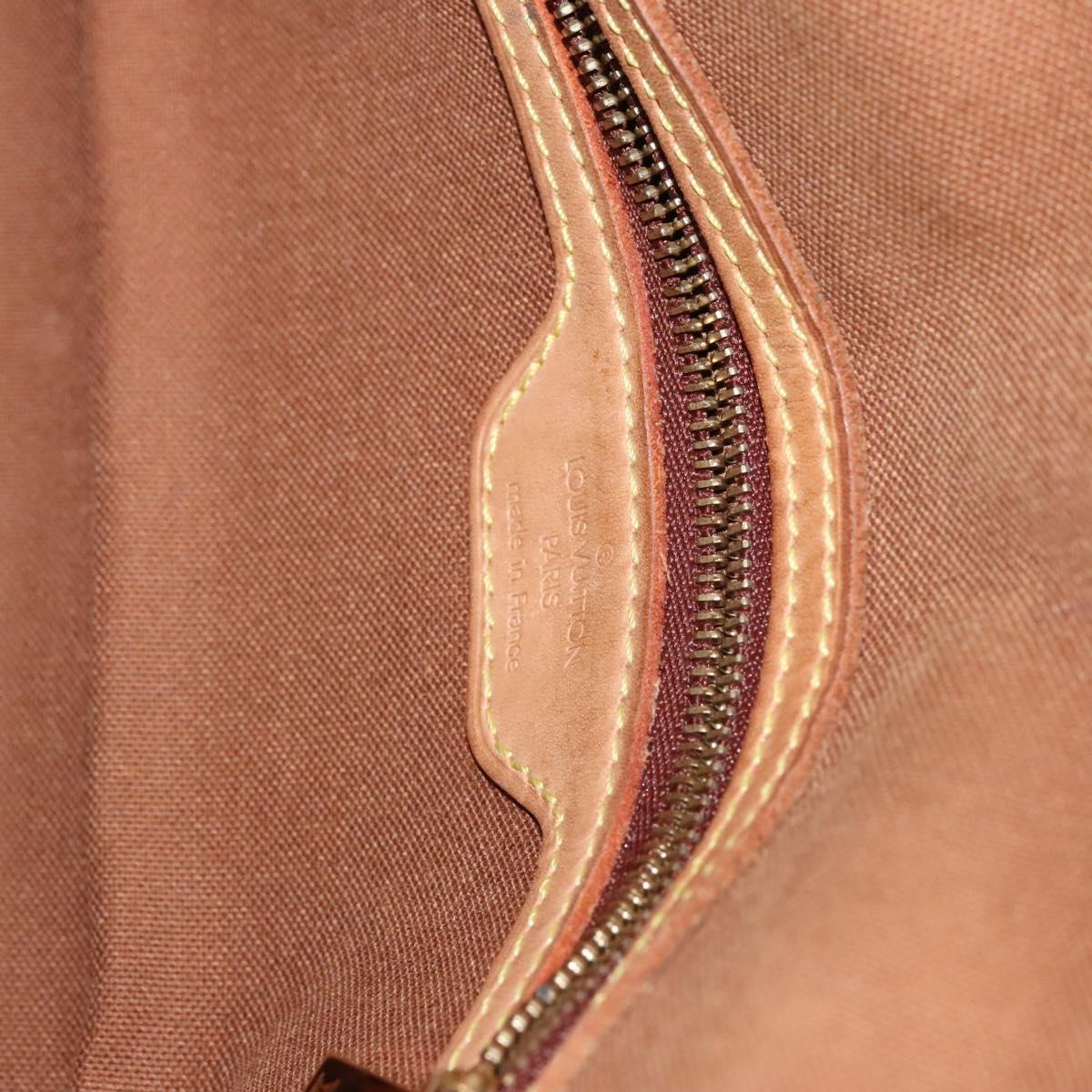 Louis Vuitton Mini looping, Brown, Canvas, shoulder