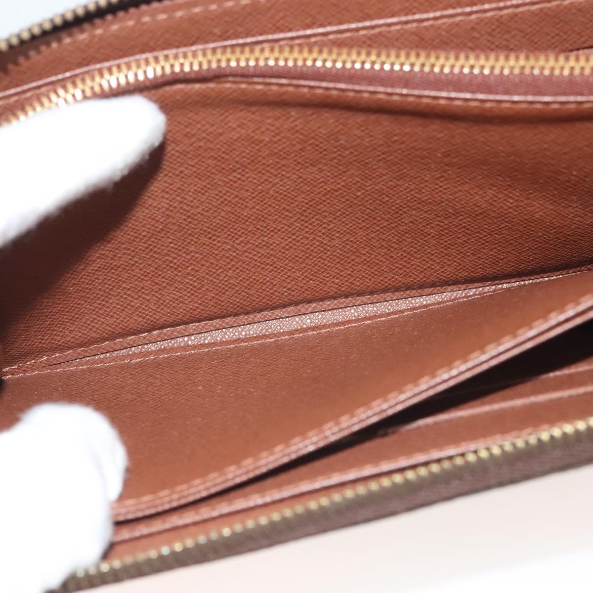 Louis Vuitton Zippy wallet, Brown, Canvas, wallet
