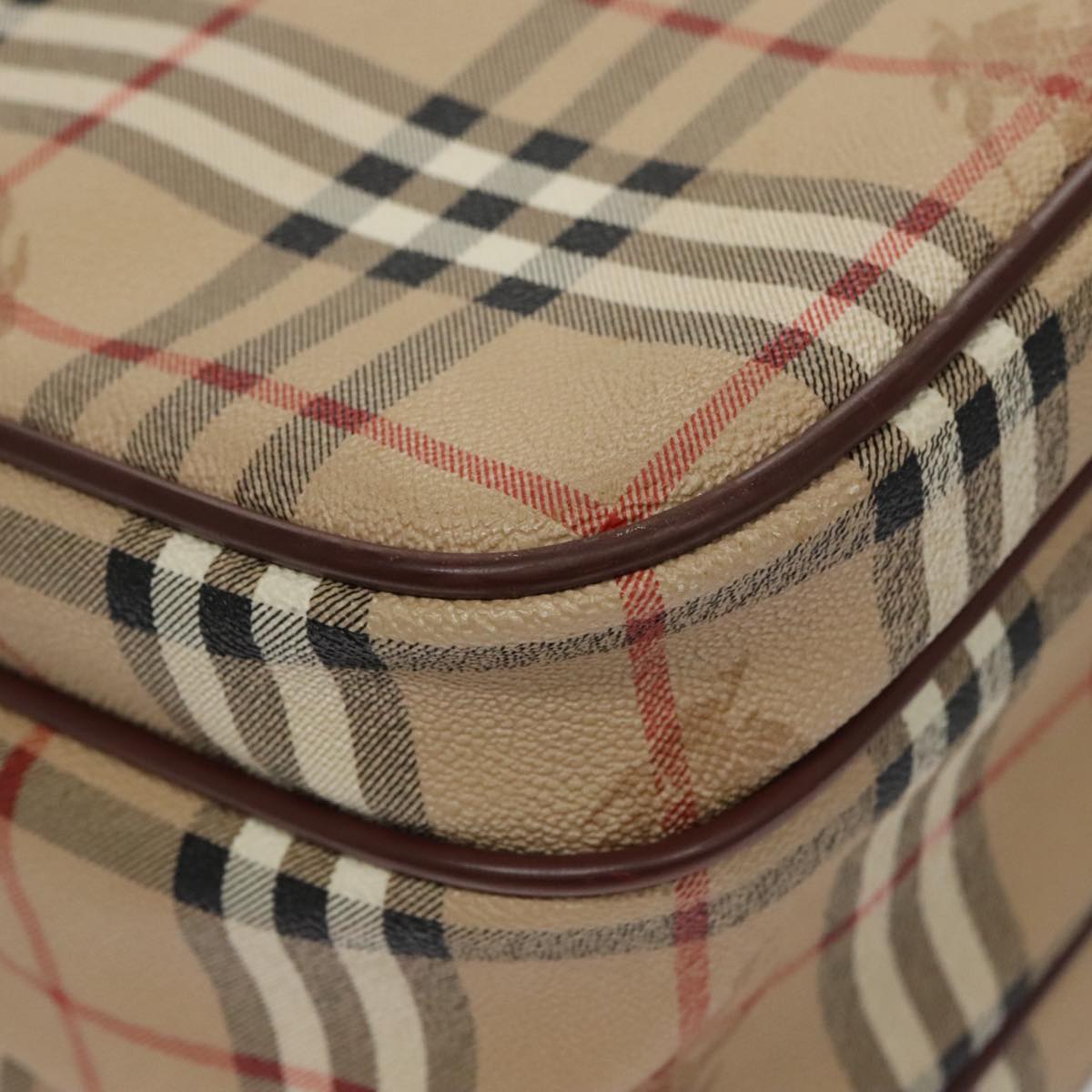 Burberry Nova Check, Beige, Canvas, shoulder