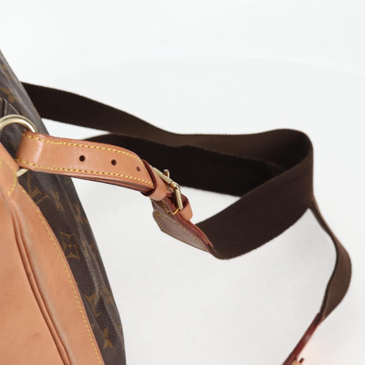 Louis Vuitton Montsouris GM, Brown, Canvas, backpack
