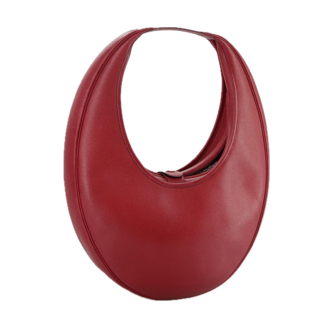 Hermès, Red, Leather, shoulder