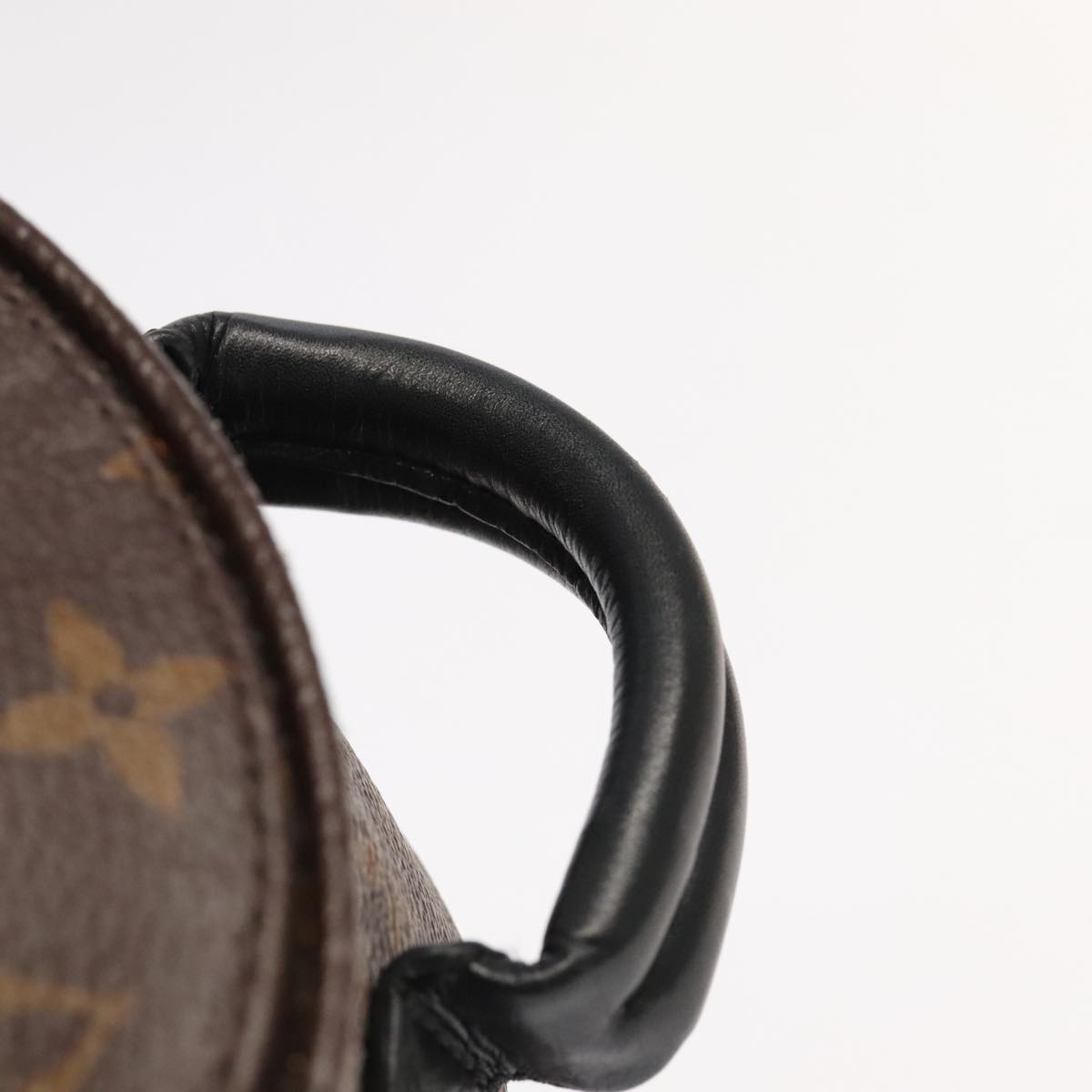Louis Vuitton Palm Springs mini, Brown, Canvas, backpack