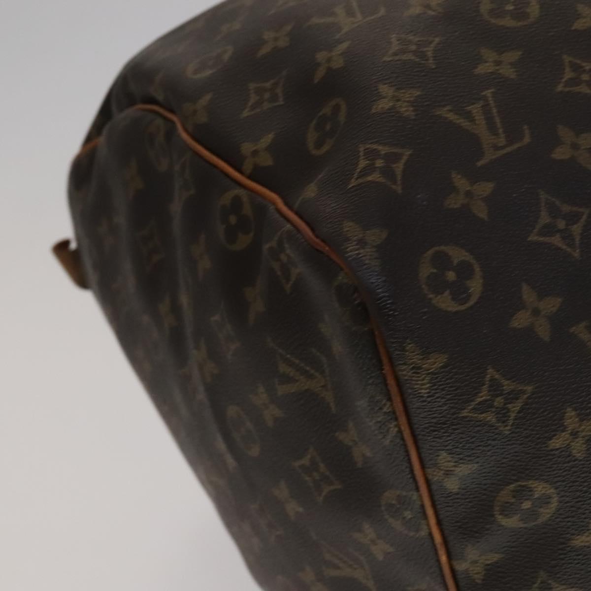 Louis Vuitton Keepall 60, Brown, Canvas, travel