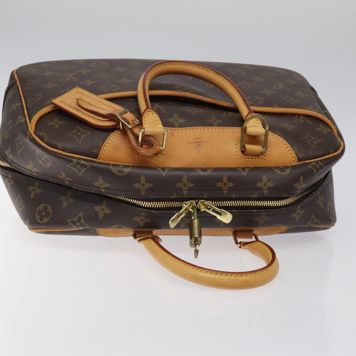 Louis Vuitton Deauville, Brown, Canvas, handbag