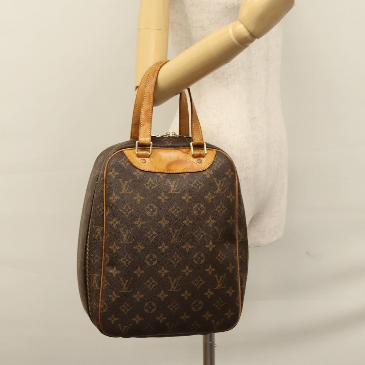 Louis Vuitton Excursion, Brown, Canvas, handbag