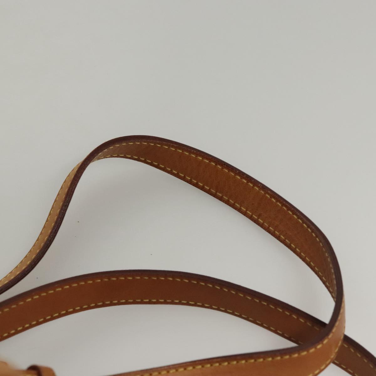 Louis Vuitton Montsouris MM, Brown, Canvas, backpack