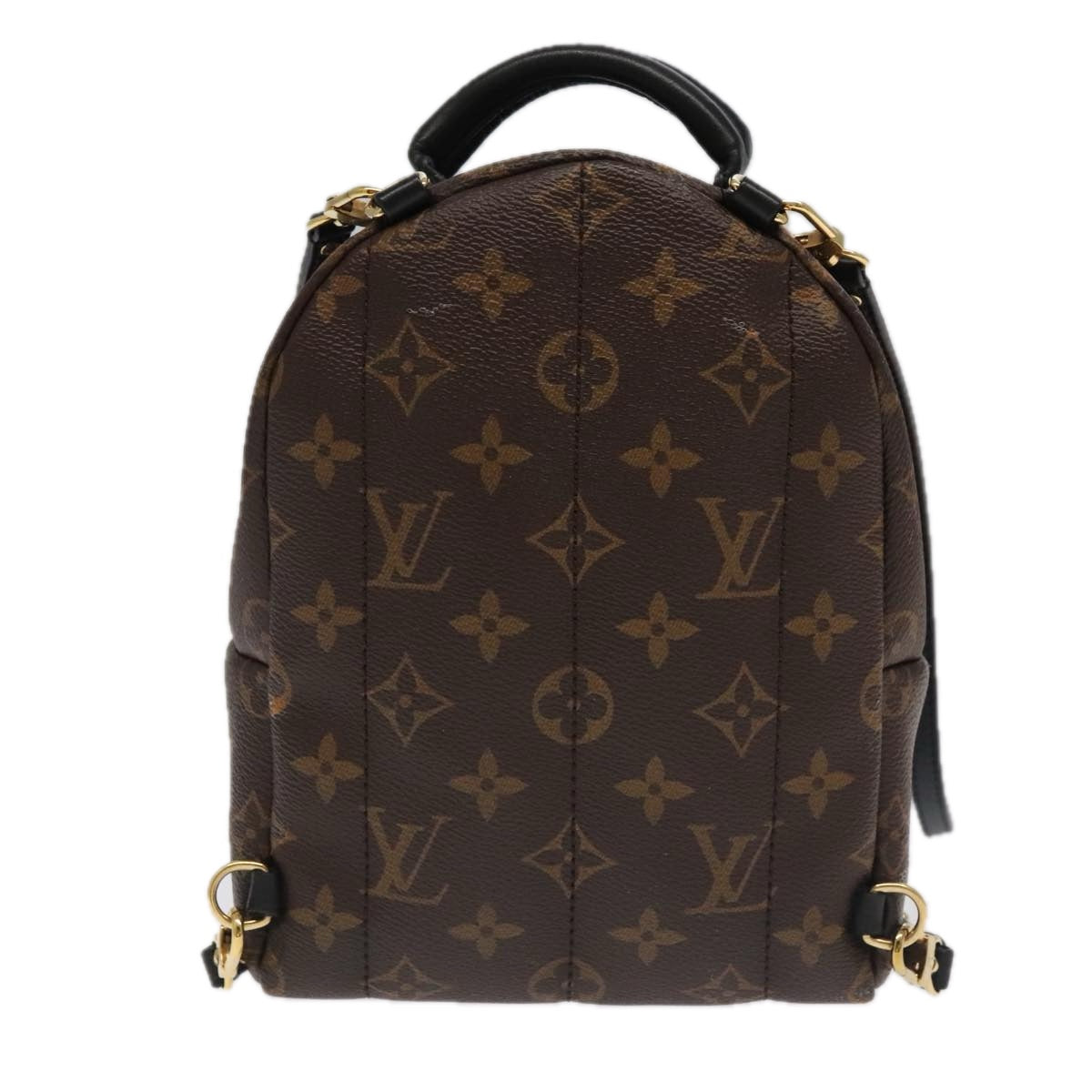 Louis Vuitton Palm Springs mini, Brown, Canvas, backpack