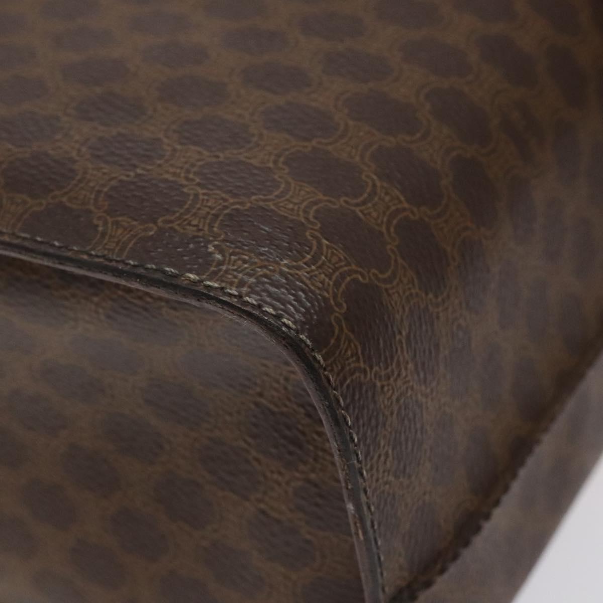 Céline Vanity, Brown, Canvas, handbag