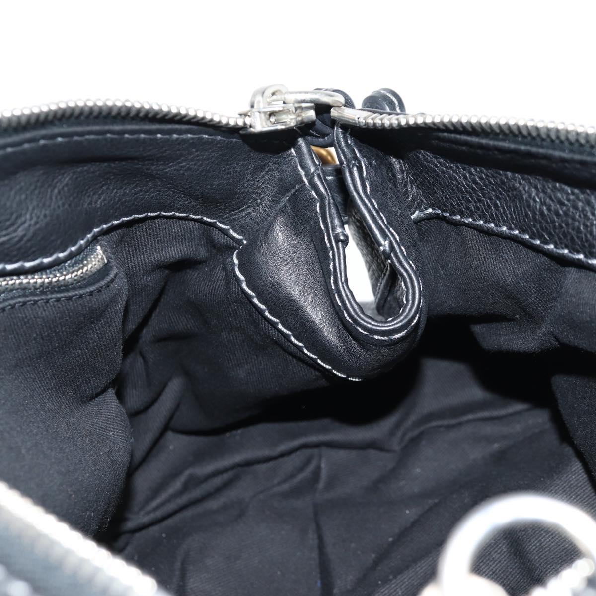 Chloé Paddington, Black, Leather, handbag