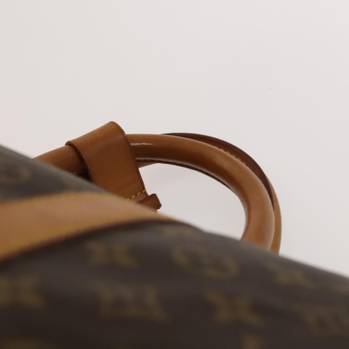 Louis Vuitton Keepall 60, Brown, Canvas, travel