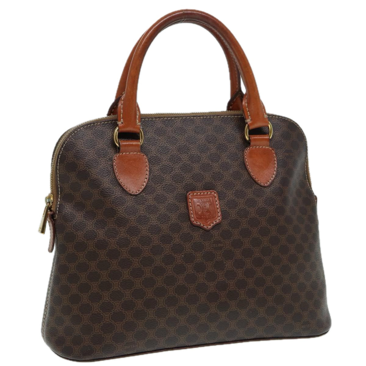 Céline, Brown, Canvas, handbag