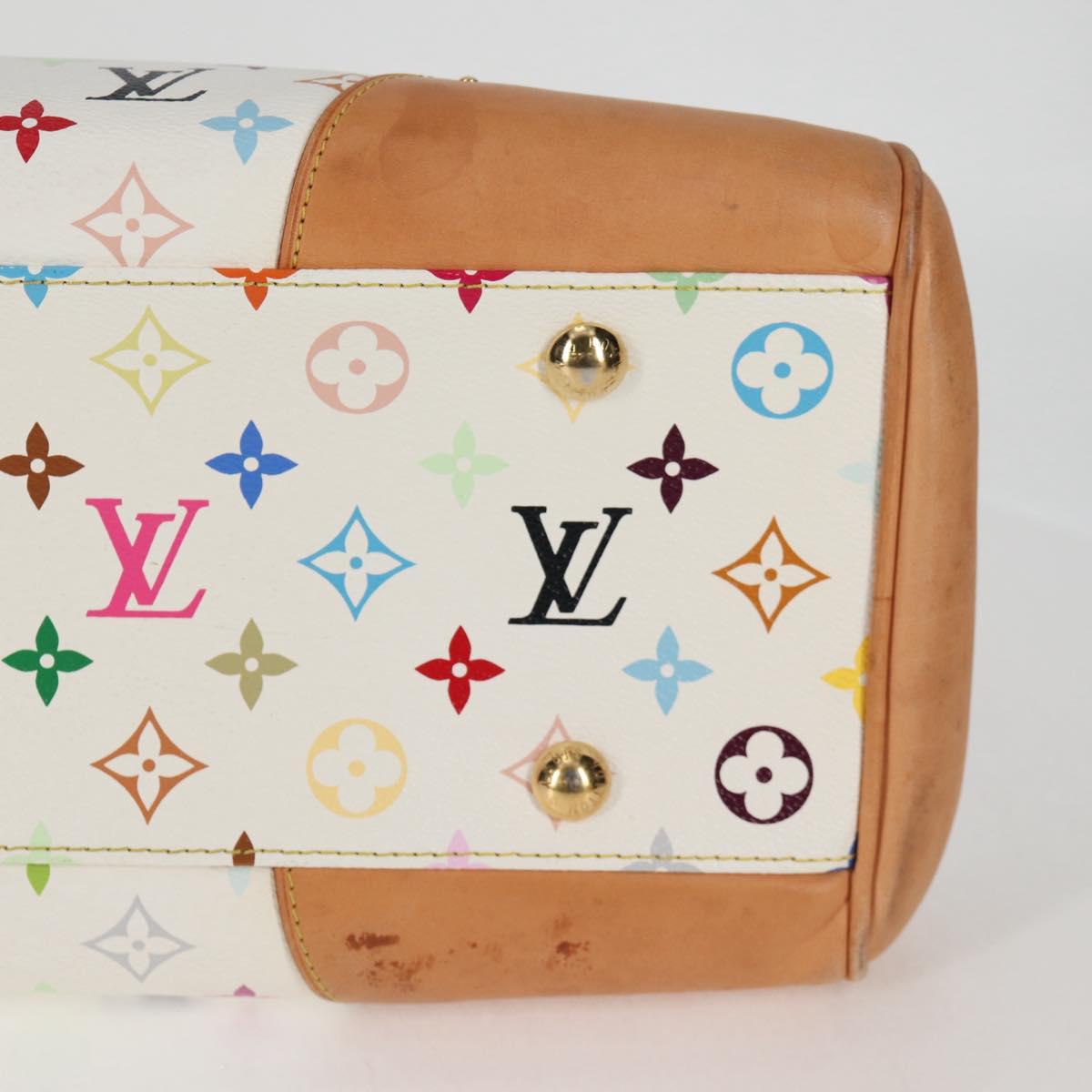 Louis Vuitton Beverly, White, Canvas, handbag
