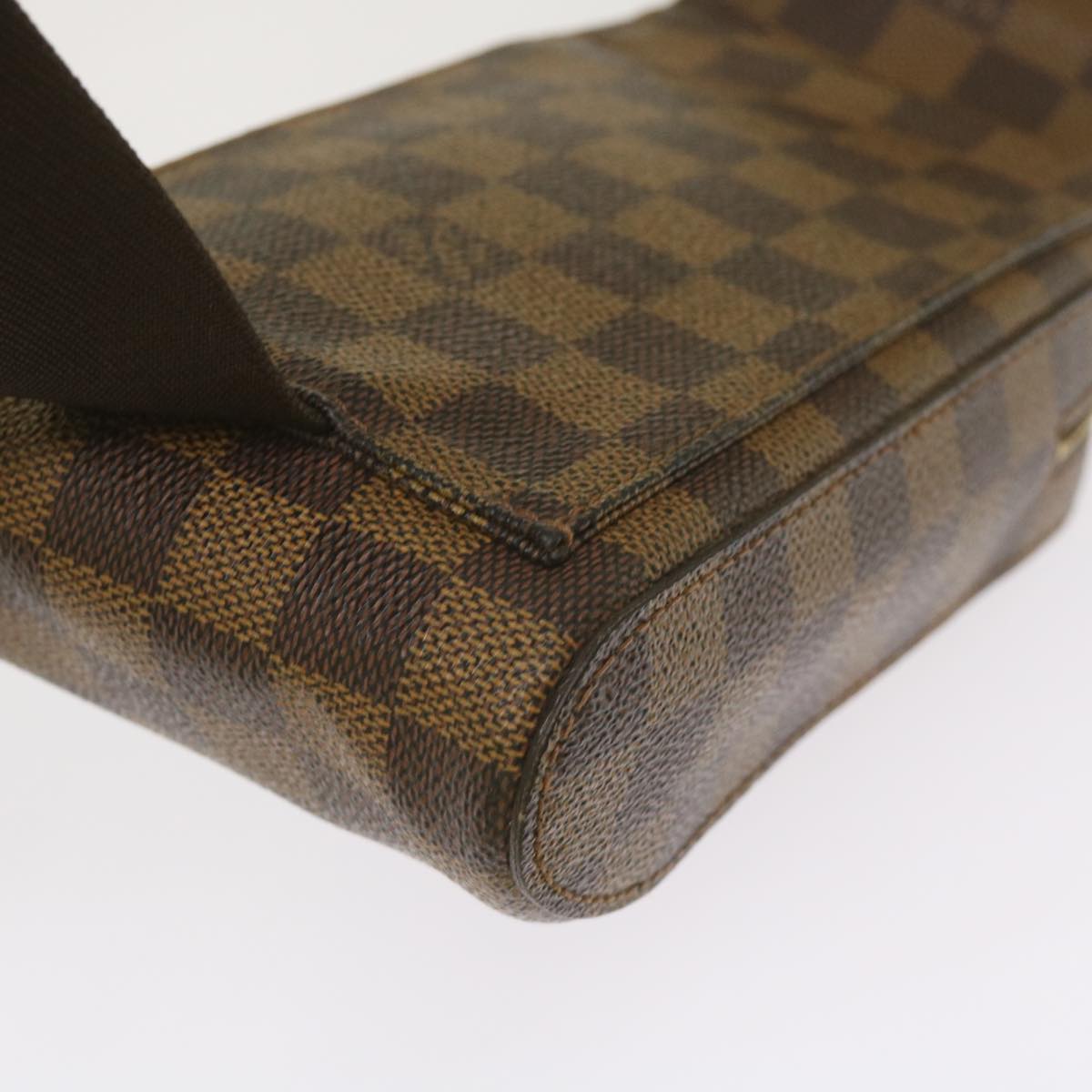 Louis Vuitton Geronimos, Brown, Canvas, shoulder