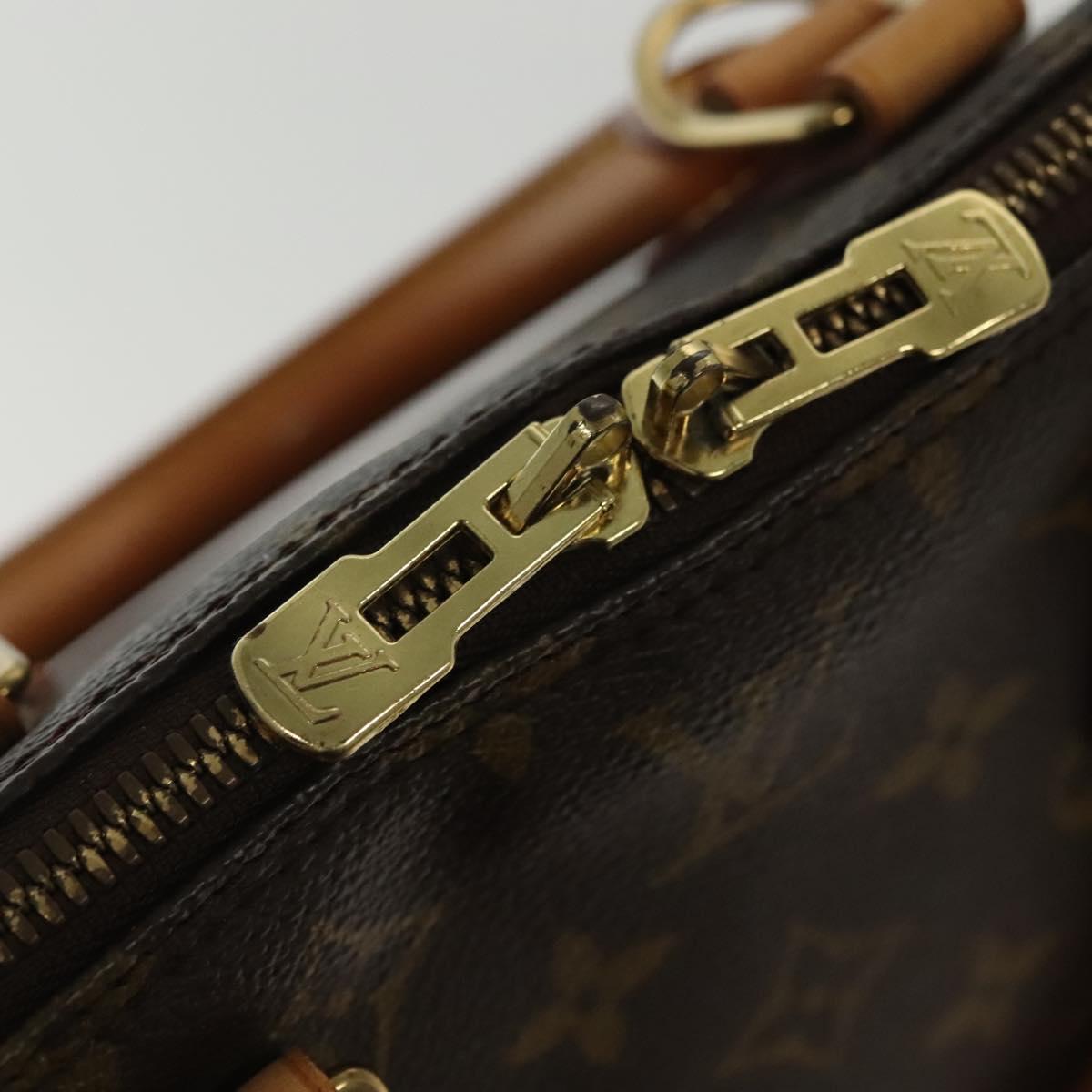Louis Vuitton Alma, Brown, Canvas, handbag