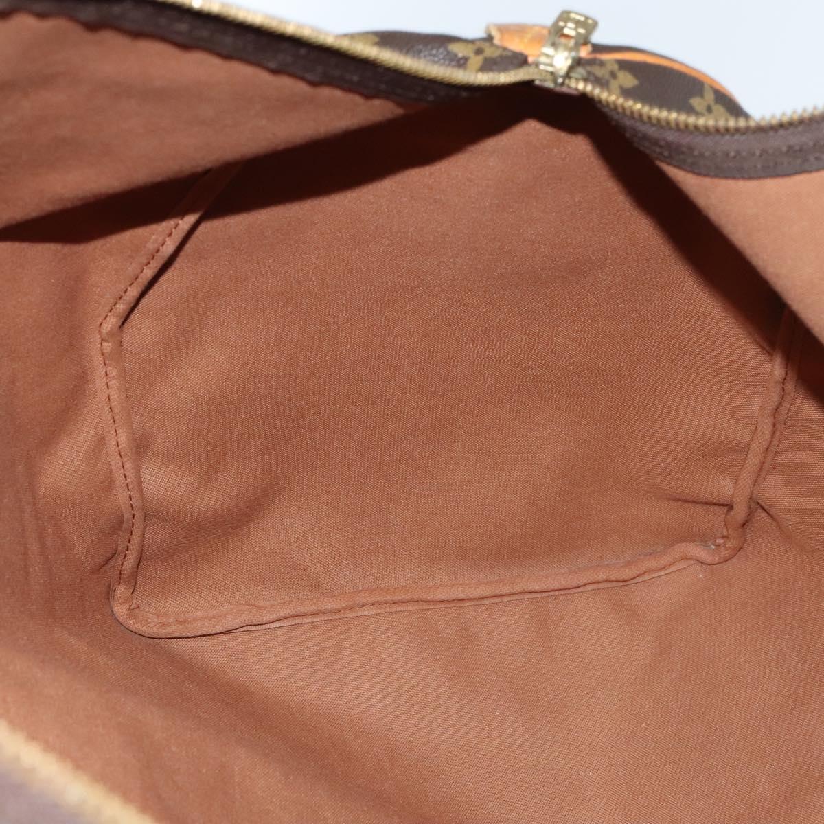 Louis Vuitton Keepall 60, Brown, Canvas, travel