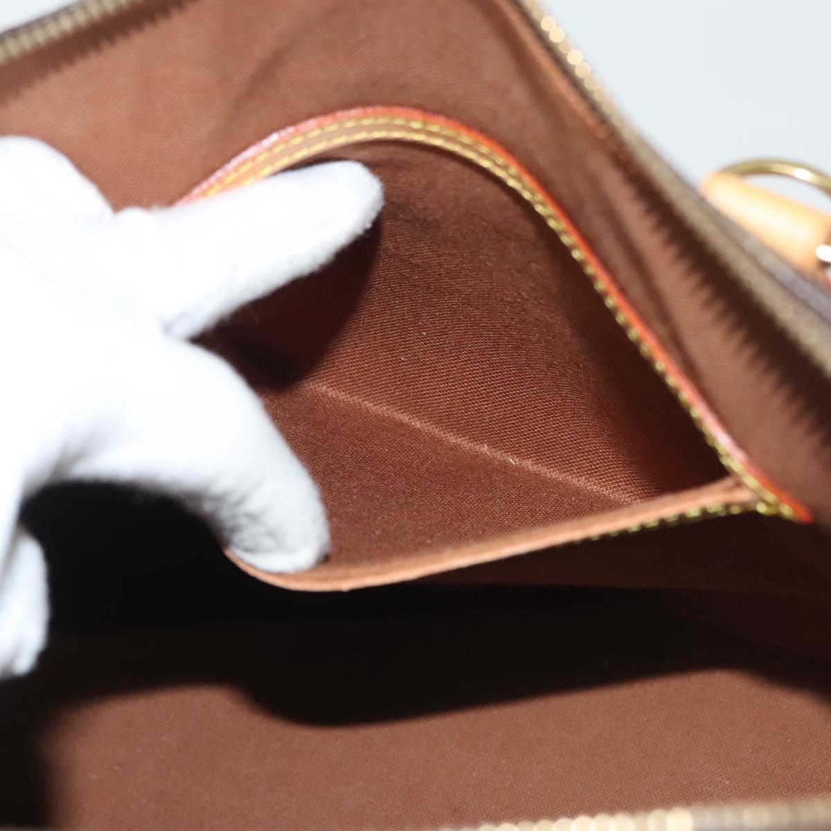 Louis Vuitton Alma, Brown, Canvas, handbag