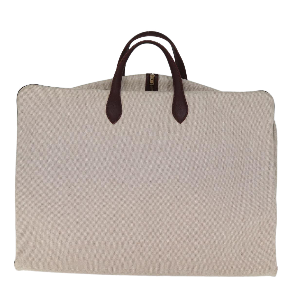 Hermès, Beige, Canvas, travel