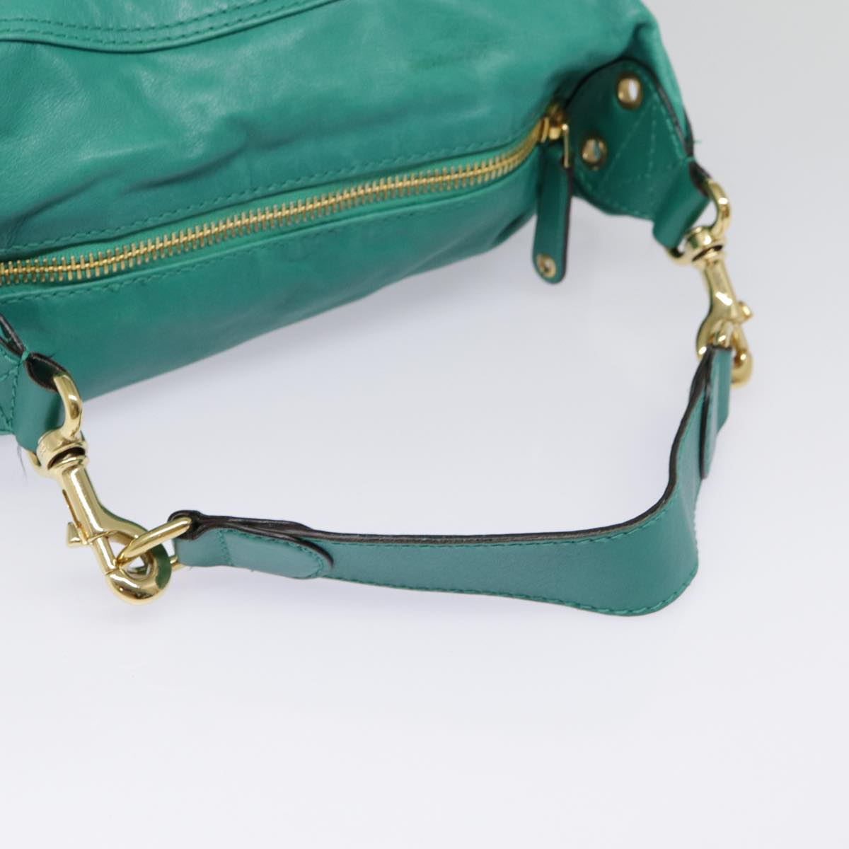 Gucci, Green, Leather, backpack