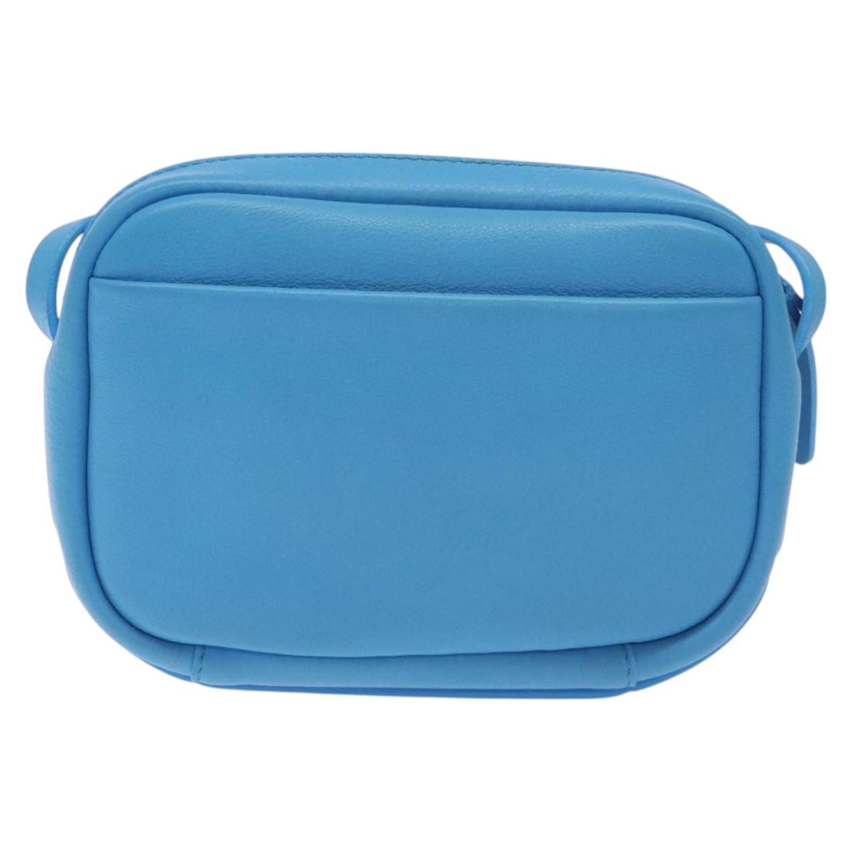 Balenciaga Everyday, Blue, Leather, shoulder