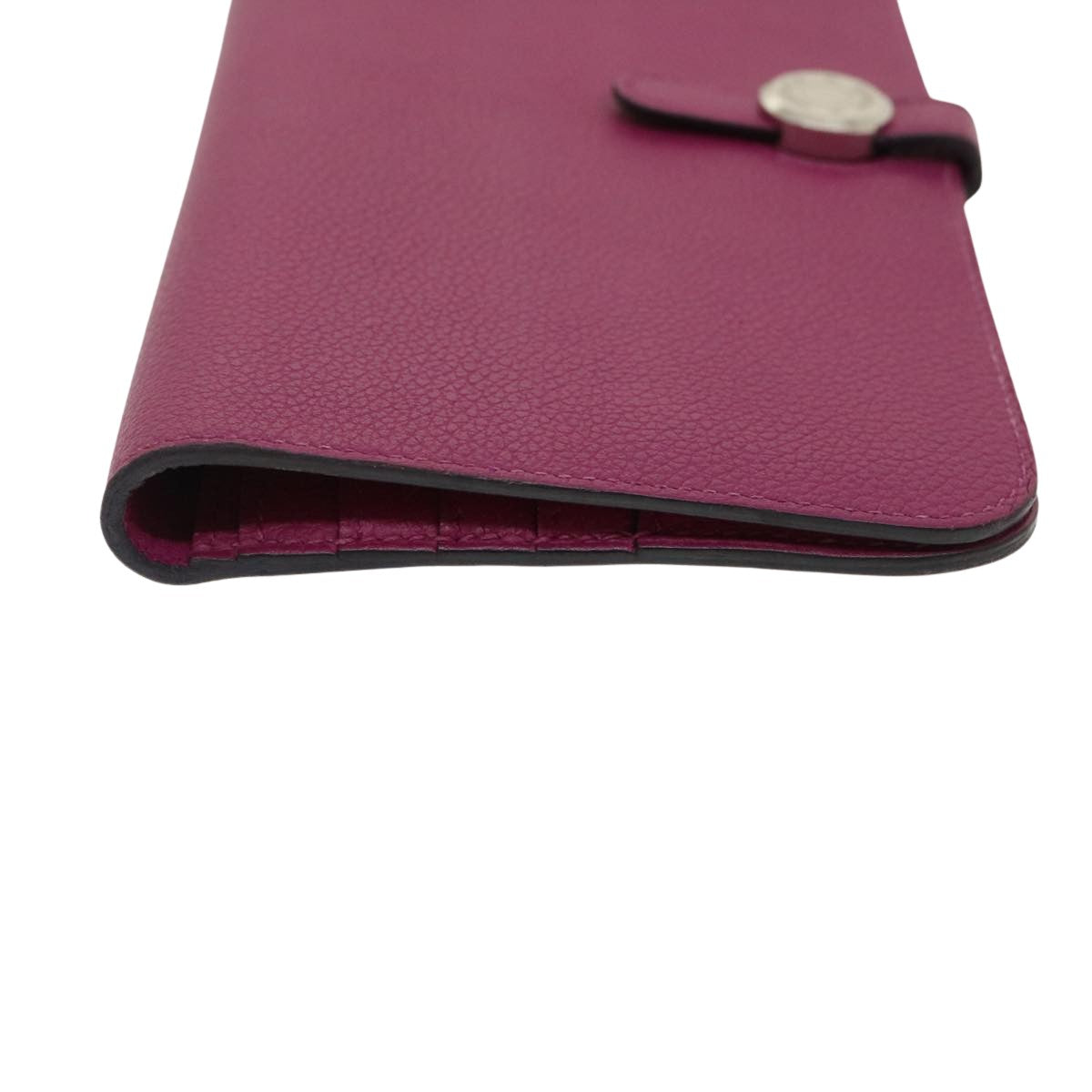 Hermès Dogon, Red, Leather, wallet
