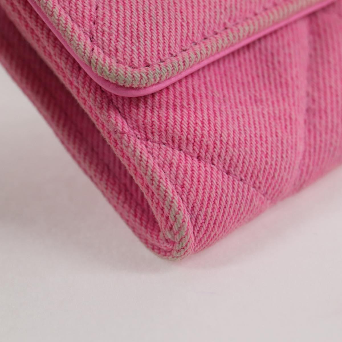 Chanel Trendy CC, Pink, Canvas, shoulder
