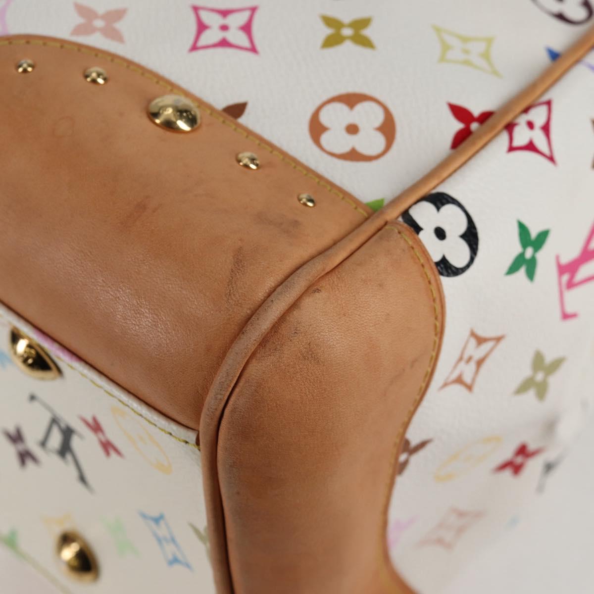 Louis Vuitton Beverly, White, Canvas, handbag