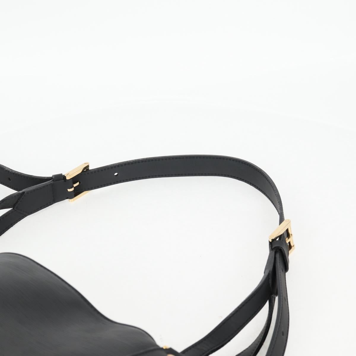 Louis Vuitton Mandala, Black, Leather, shoulder