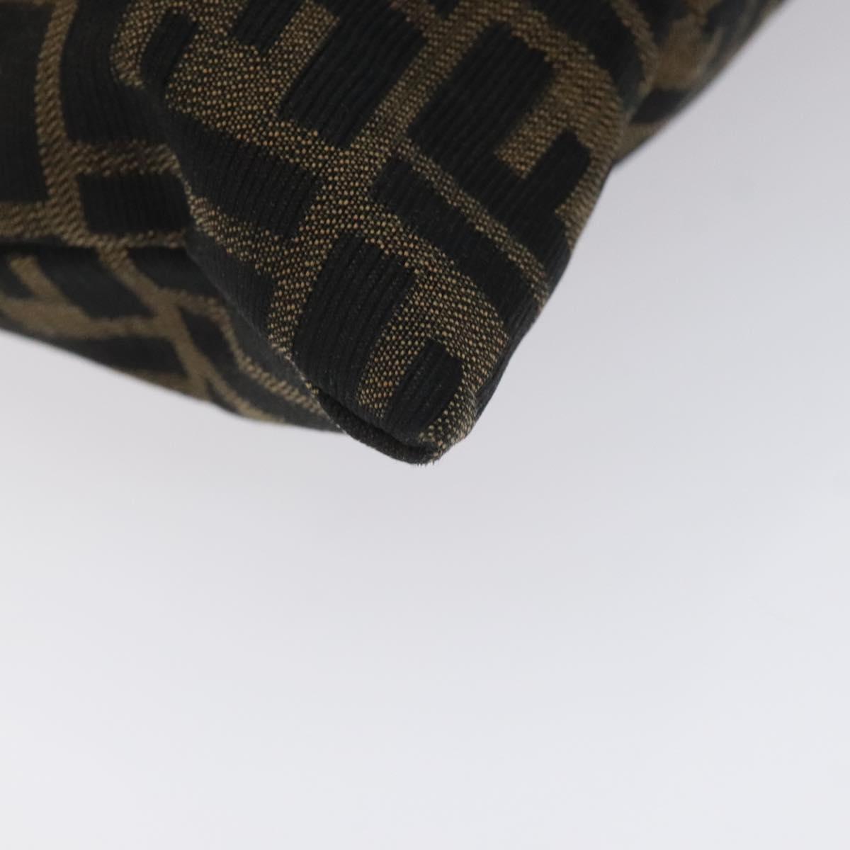Fendi Zucca, Brown, Canvas, handbag