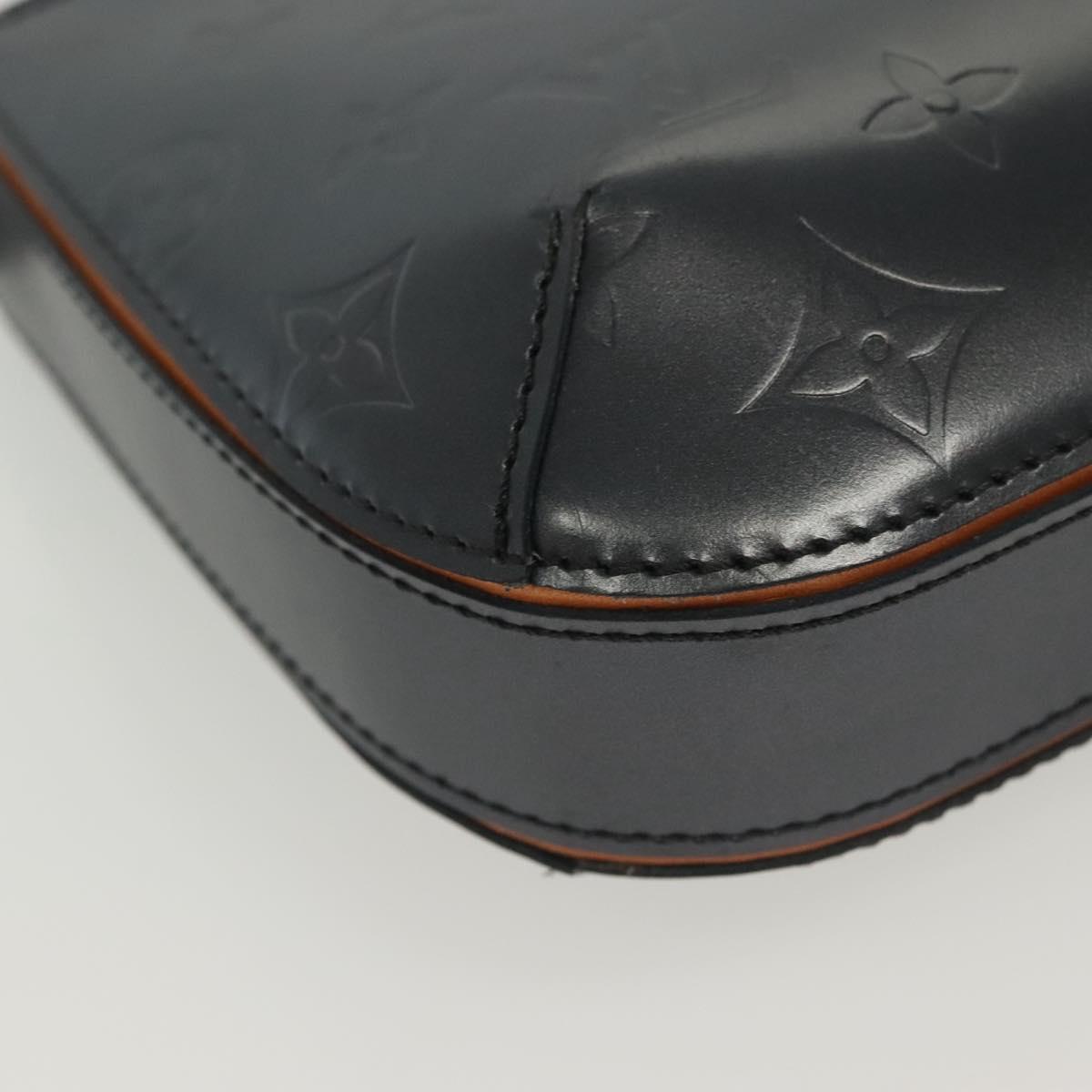 Louis Vuitton Fowler, Navy, Leather, clutch