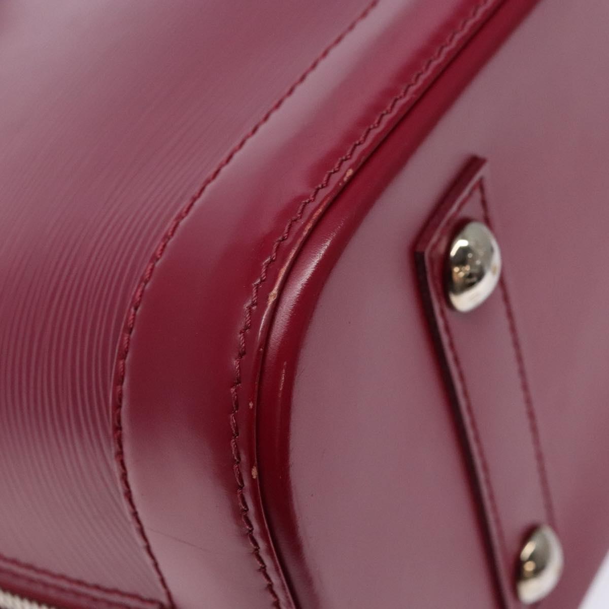 Louis Vuitton Alma, Pink, Leather, handbag