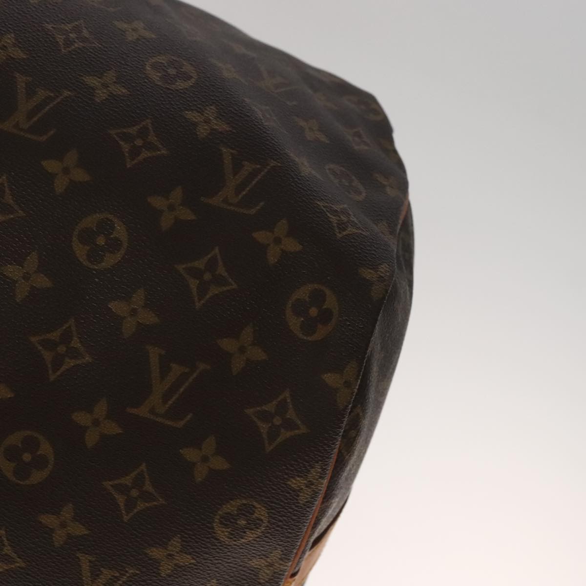 Louis Vuitton Keepall Bandoulière 60, Brown, Canvas, travel