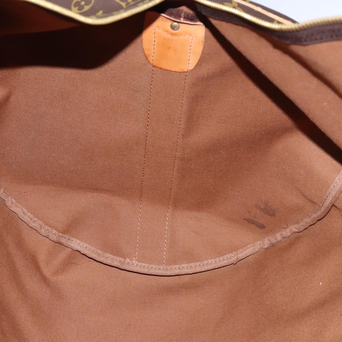 Louis Vuitton Sac Polochon, Brown, Canvas, travel