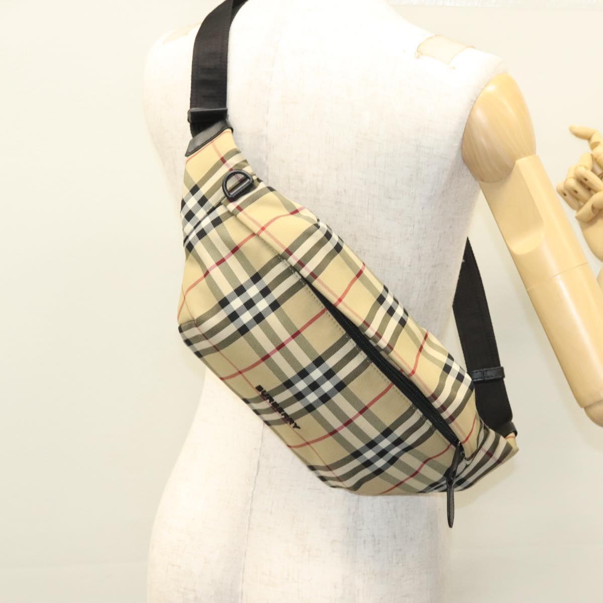 Burberry Nova Check, Beige, Canvas, shoulder