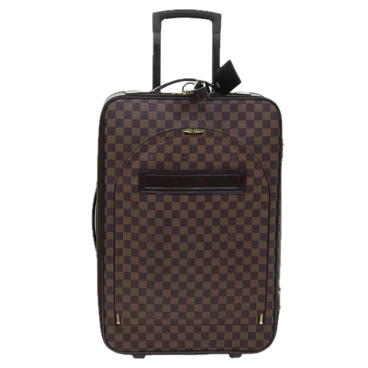 Louis Vuitton Pégase Valise légère 55 Business, Brown, Canvas, travel