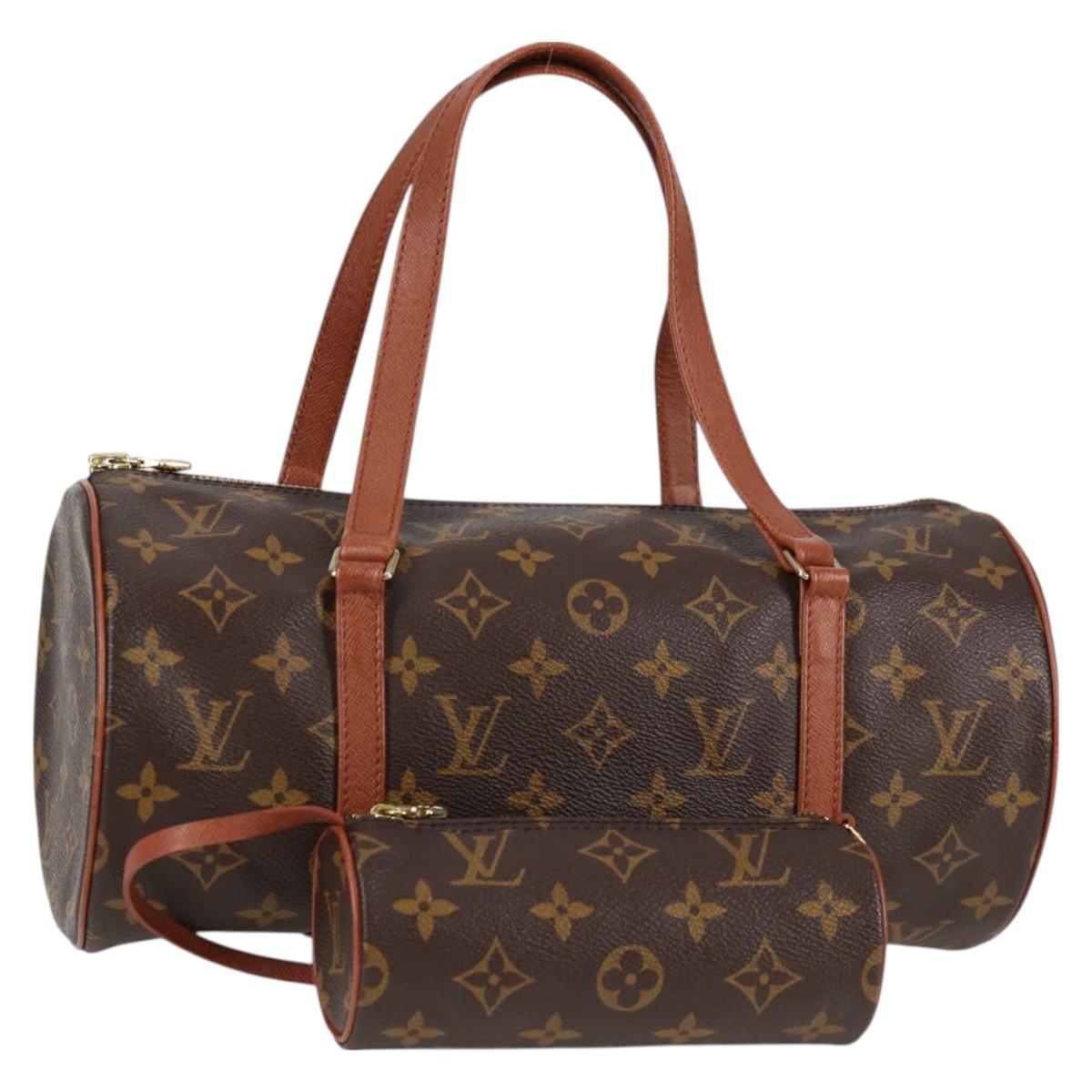 Louis Vuitton Papillon 30, Brown, Canvas, handbag
