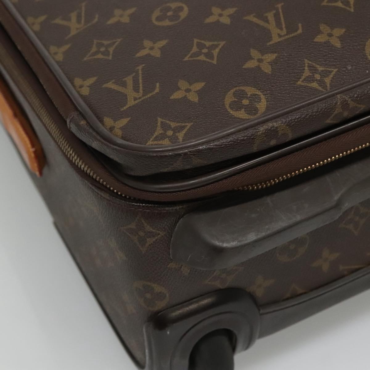 Louis Vuitton Pegase, Brown, Canvas, travel