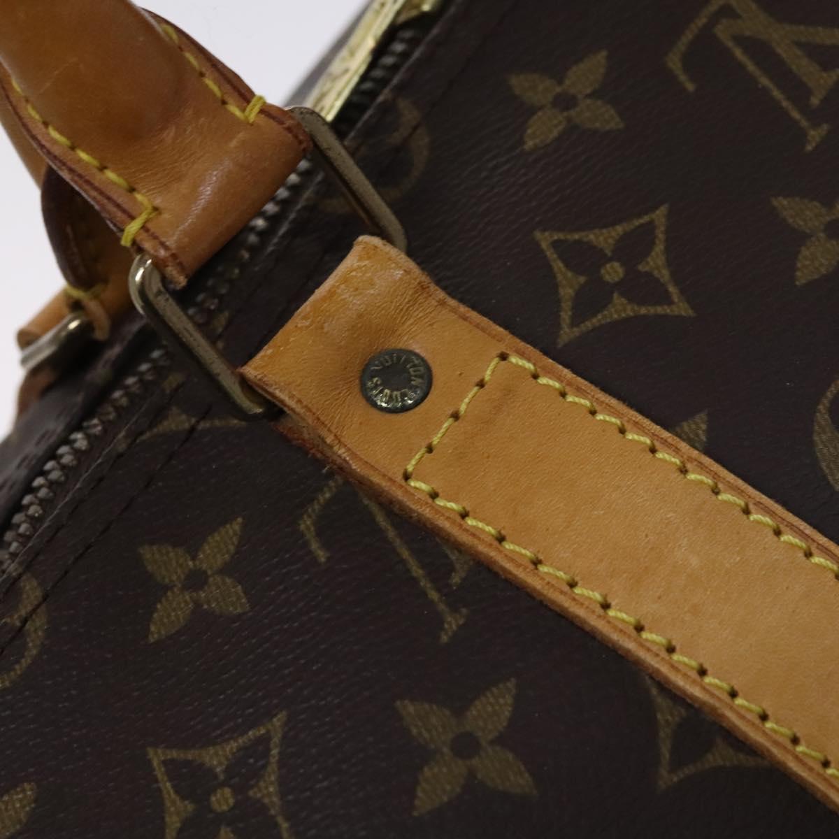 Louis Vuitton Keepall 50, Brown, Canvas, travel