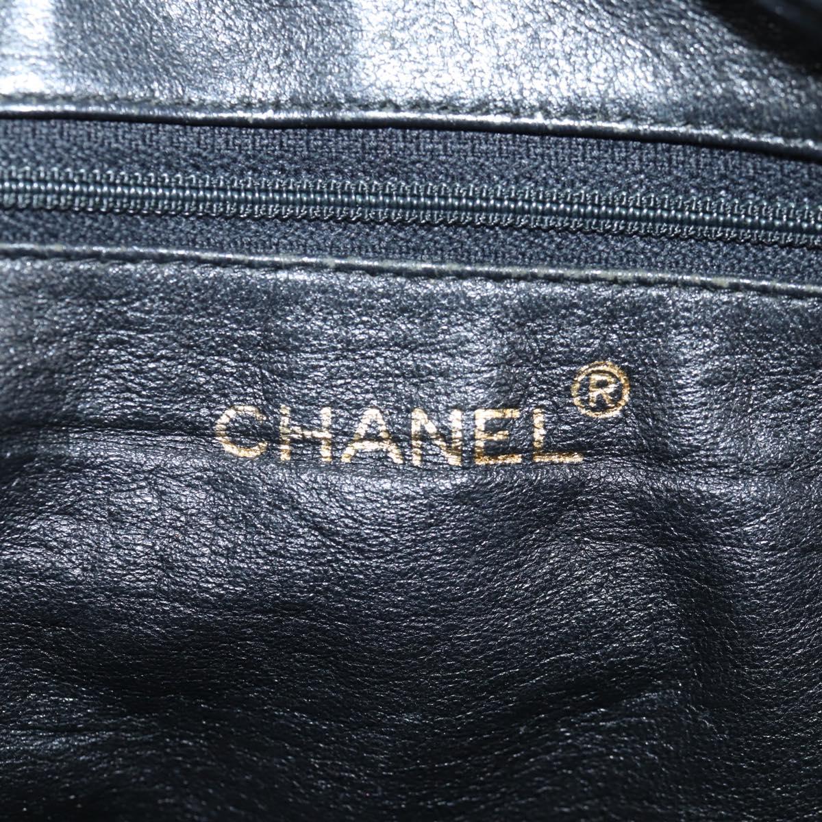 Chanel Camera, Black, Leather, shoulder