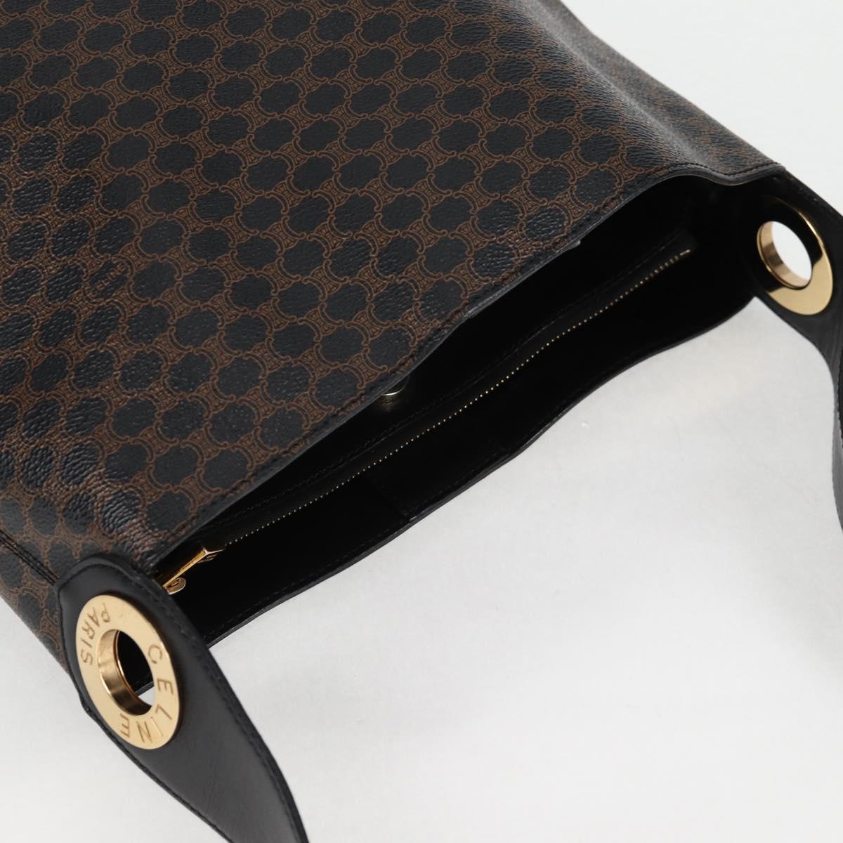 Céline Hobo, Black, Canvas, shoulder