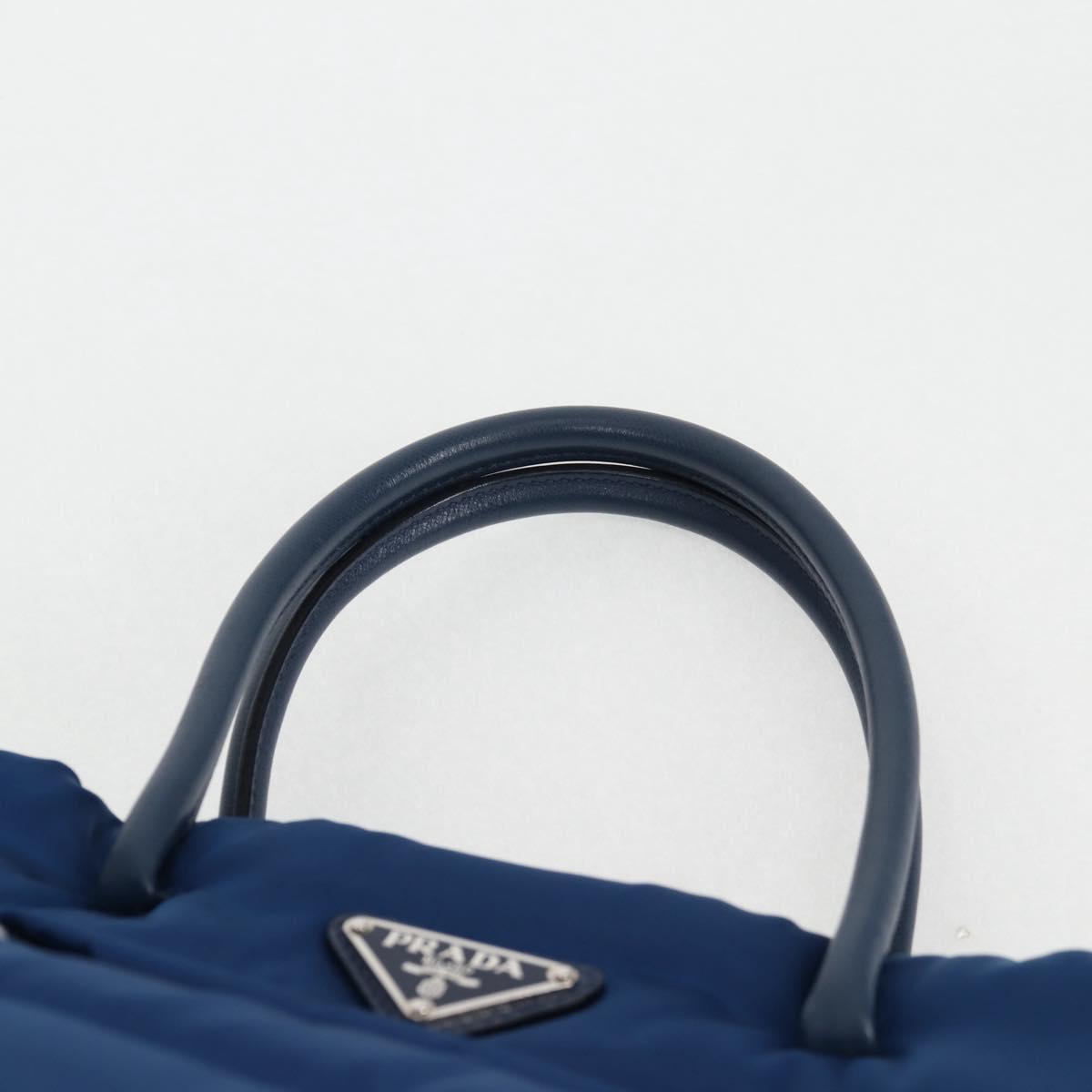 Prada Re-Nylon, Blue, NYLON, handbag