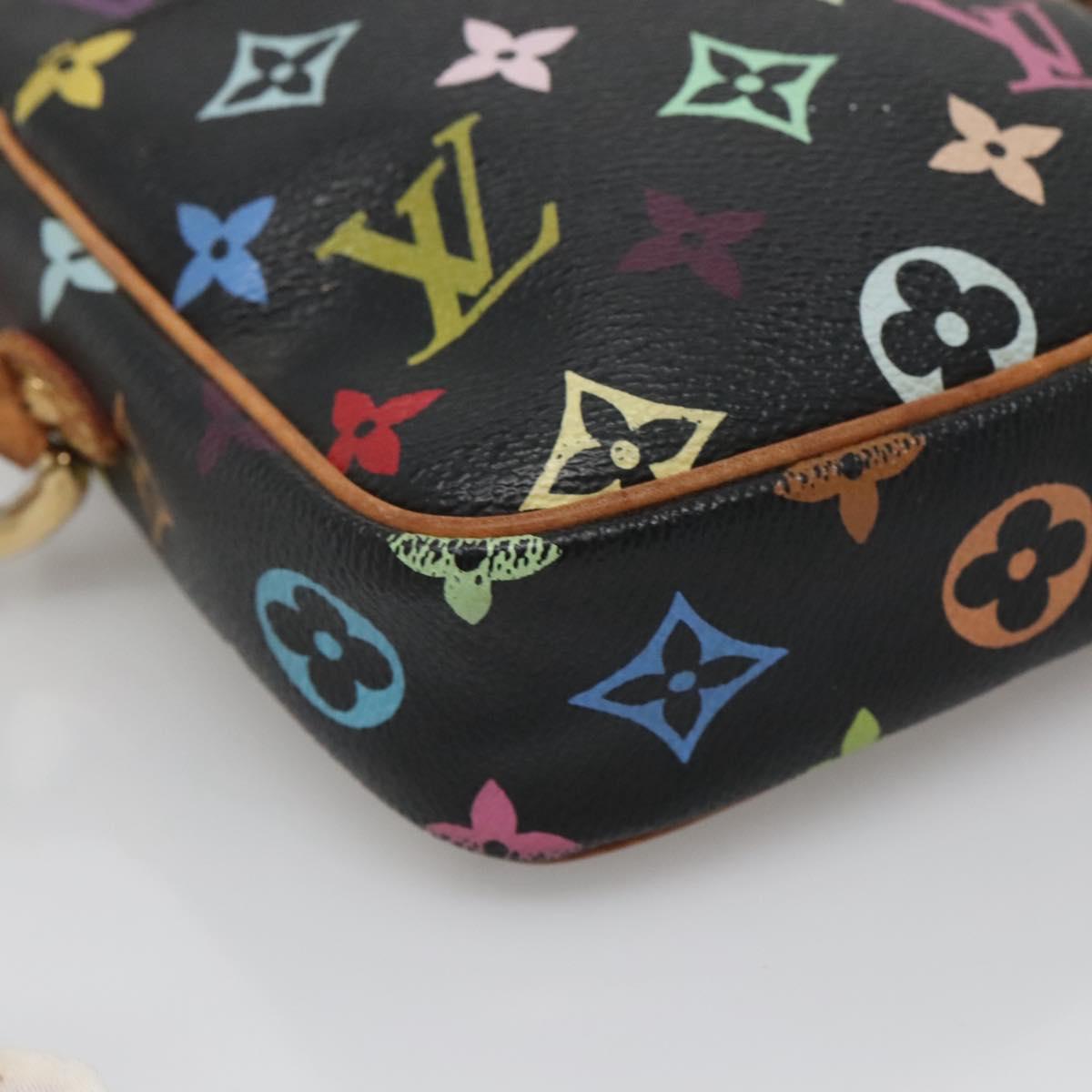 Louis Vuitton Rift, Black, Canvas, shoulder