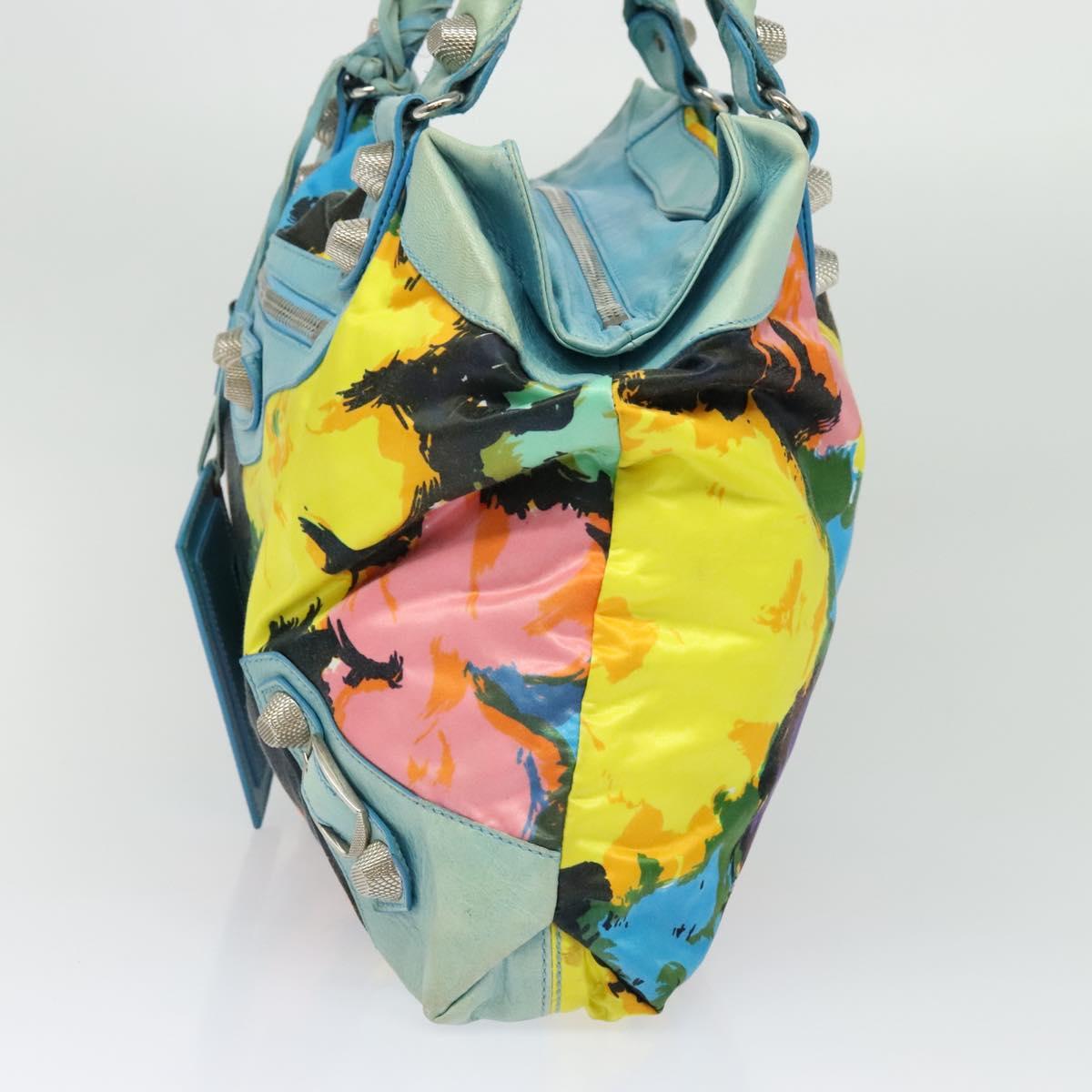 Balenciaga Giant Mini City, Multicolour, NYLON, handbag