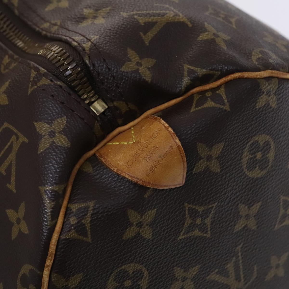Louis Vuitton Keepall 50, Brown, Canvas, travel