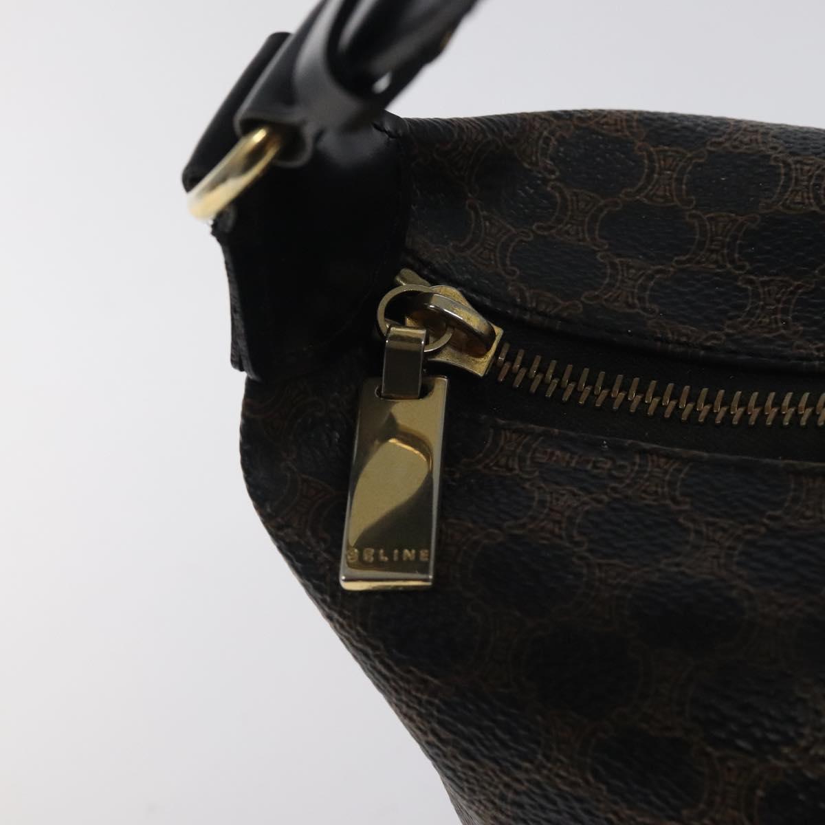Céline Macadam, Brown, Canvas, shoulder
