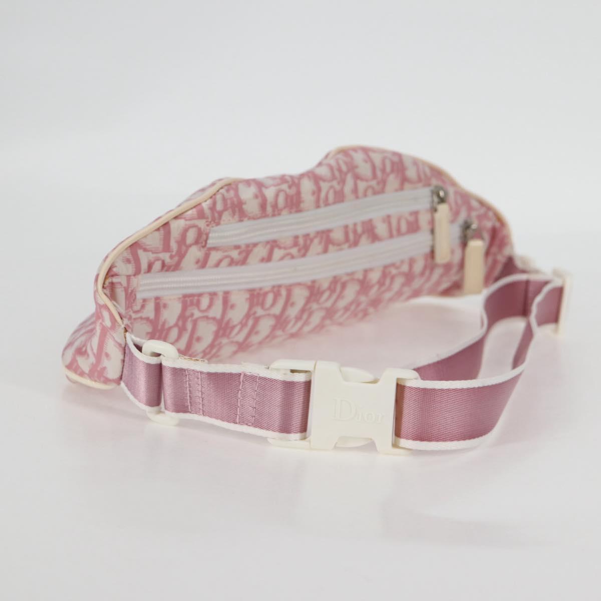 Dior Trotter, Pink, Canvas, shoulder