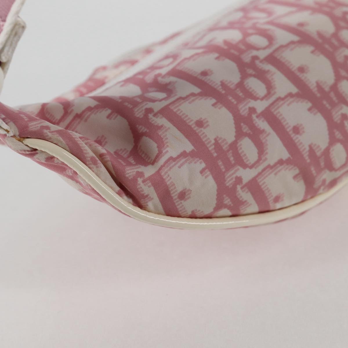 Dior Trotter, Pink, Canvas, shoulder