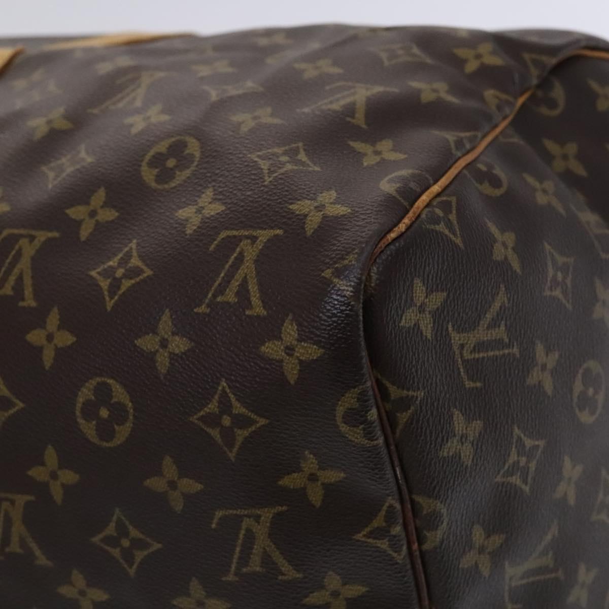 Louis Vuitton Keepall 50, Brown, Canvas, travel